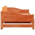 Sofá cama nido madera maciza de pino marrón cera 90x200