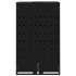Cobertizo de 3 contenedores de basura acero negro 207x79x117