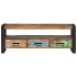 Mueble de TV madera maciza reciclada 120x30x45
