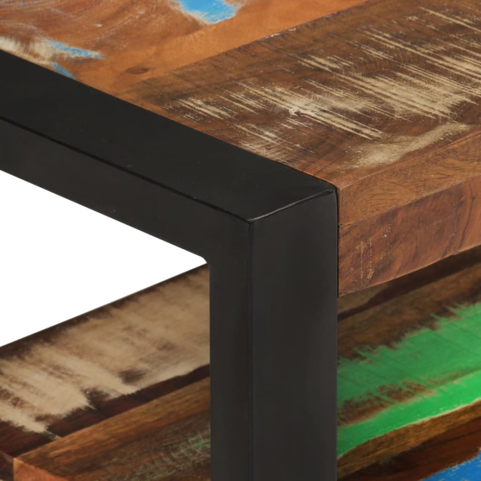 Mueble de TV madera maciza reciclada 120x30x45