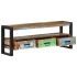 Mueble de TV madera maciza reciclada 120x30x45