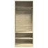 Armario de madera de ingeniería roble Sonoma 80x50x200
