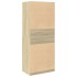 Armario de madera de ingeniería roble Sonoma 80x50x200