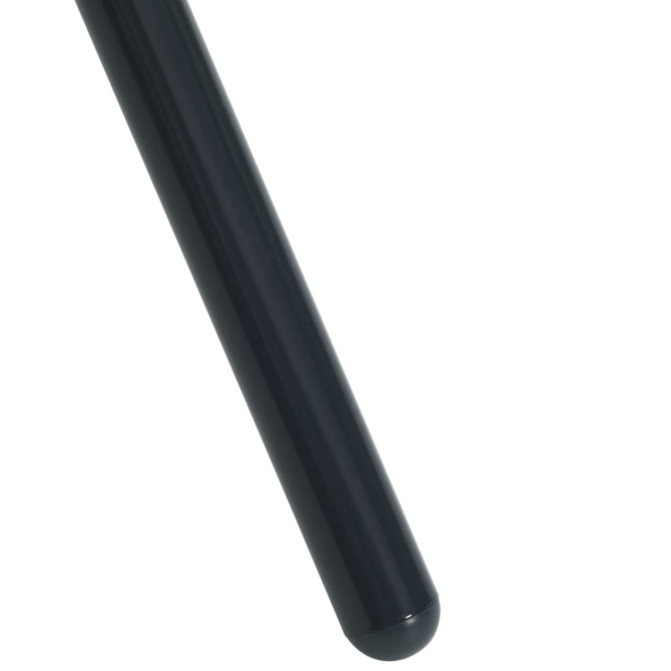 Sillas jardín apilables 5 pzas acero recubrimiento polvo