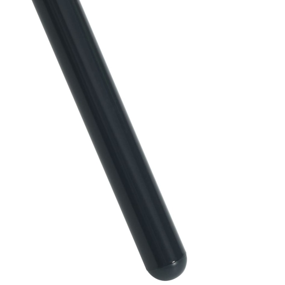 Sillas jardín apilables 5 pzas acero recubrimiento polvo