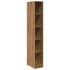 Armario de madera de ingeniería roble artesanal 30x50x200