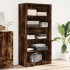 Armario madera contrachapada color roble ahumado 100x50x200