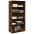 Armario madera contrachapada color roble ahumado 100x50x200
