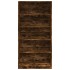 Armario madera contrachapada color roble ahumado 100x50x200