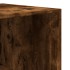 Armario madera contrachapada color roble ahumado 100x50x200