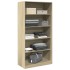 Armario madera contrachapada color roble Sonoma 100x50x200