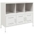 Aparador acero blanco 100,5x39x79