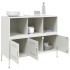 Aparador acero blanco 100,5x39x79