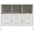 Aparador acero blanco 100,5x39x79