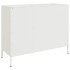 Aparador acero blanco 100,5x39x79