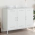 Aparador acero blanco 100,5x39x79