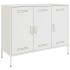 Aparador acero blanco 100,5x39x79
