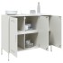 Aparador acero blanco 100,5x39x79