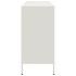 Aparador acero blanco 100,5x39x79