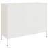 Aparador acero blanco 100,5x39x79