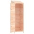 Cobertizo de jardín madera maciza de abeto 55x52x174,5