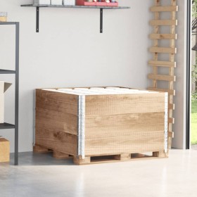 Collares de palets 3 unidades madera maciza de pino 100x100