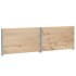Collares de palets 3 unidades madera maciza de pino 100x100