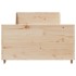 Estructura de cama sin colchón madera maciza de pino 100x200