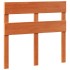 Cama sin colchón madera maciza de pino marrón cera 100x200