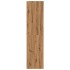 Armario de madera de ingeniería roble artesanal 50x50x200