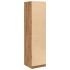 Armario de madera de ingeniería roble artesanal 50x50x200