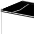 Toldo de pie automático gris antracita 400x300