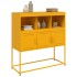 Aparador acero amarillo mostaza 100,5x39x107