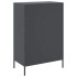 Aparador acero gris antracita 68x39x101,5