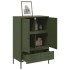 Aparador acero verde oliva 68x39x101,5