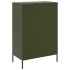 Aparador acero verde oliva 68x39x101,5