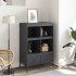 Aparador acero gris antracita 68x39x101,5