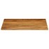 Tablero de mesa borde natural madera maciza mango 100x80x2,5