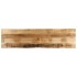 Tablero de mesa borde natural madera maciza mango 180x40x2,5