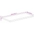 Tablero de mesa borde natural madera maciza mango 140x60x2,5