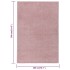 Alfombra de pelo corto rosa 200x290