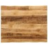 Tablero de mesa borde natural madera maciza mango 90x80x3,8