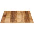 Tablero de mesa borde natural madera maciza mango 90x80x3,8