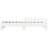 Estructura de cama madera de ingeniería blanca 90x190