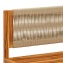 Set sofás de jardín con cojines 4 pzas madera maciza de