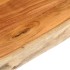 Tablero de mesa rectangular borde natural acacia 100x80x3,8