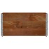 Jardinera de madera maciza de pino marrón 120x80