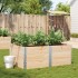 Jardinera de madera maciza de pino 150x100