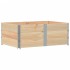 Jardinera de madera maciza de pino 150x100