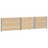 Jardinera de madera maciza de pino 150x100